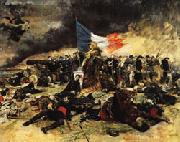 Ernest Meissonier The Siege of Paris France oil painting artist
